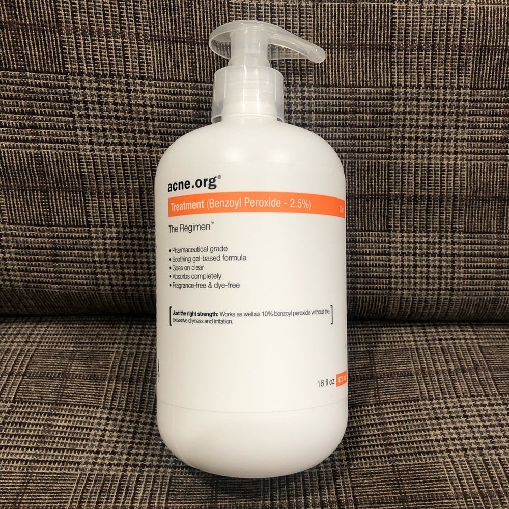 Acne.org Treatment Benzoyl Peroxide 2.5%